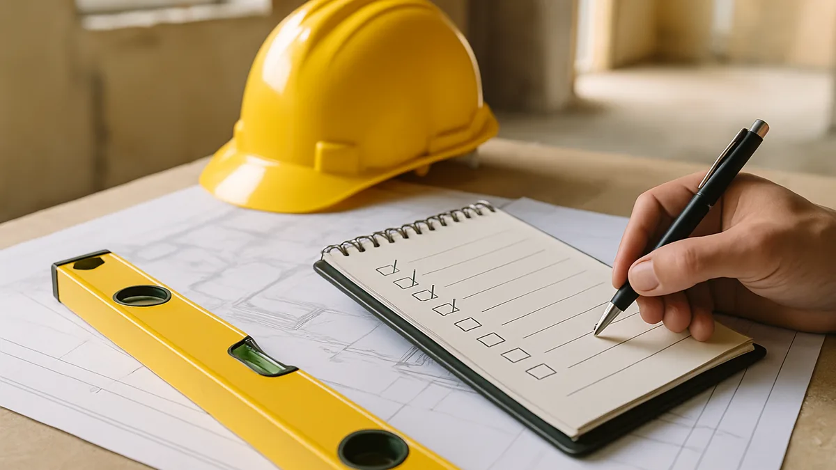 Check-list travaux de rénovation : les 47 points à cocher, du diagnostic à la réception